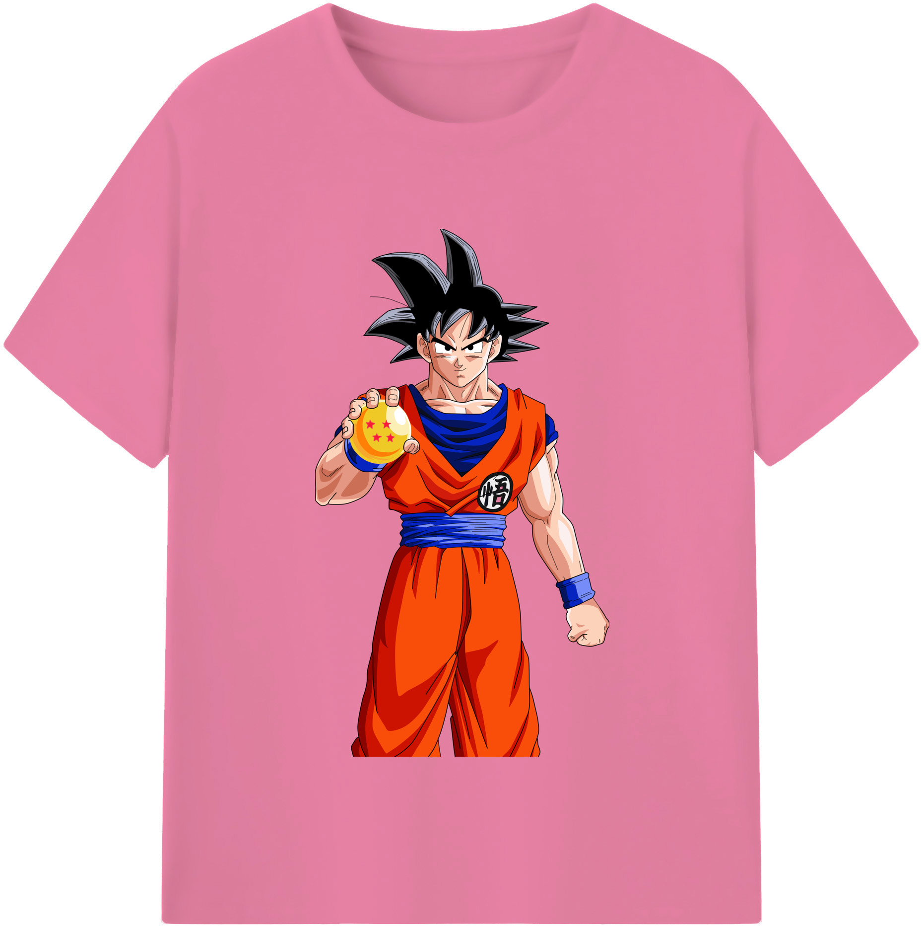 （画像用） ドラゴンボール 孫悟空（そん ごくう）Son Goku カカロット DRAGON BALL Kakarotto 綿100％半袖Tシャツ（フロントプリント）